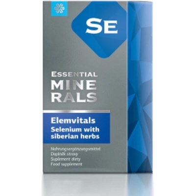 Siberian Wellness Elemvitals Calcium with Siberian herbs 60 kapslí