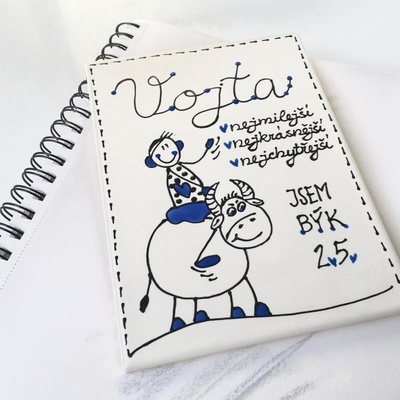 Cedulka se znamením - jsem býk
