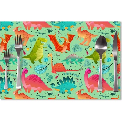 Sablio Prestieranie Dinosaury v tráve 40x30cm