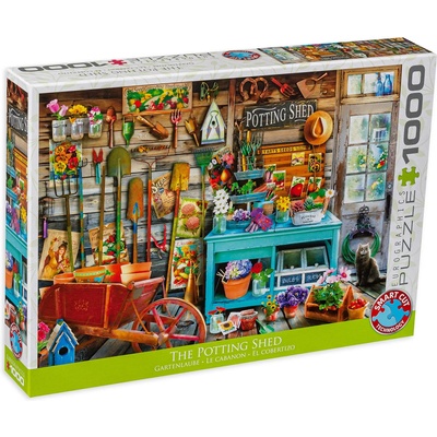 EUROGRAPHICS Пъзел Eurographics от 1000 части - Градинската барака (60005346)