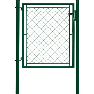 Pilecký Plotová brána jednokřídlá Pilecký IDEAL 1085x1550 mm (Zn+PVC) zelená