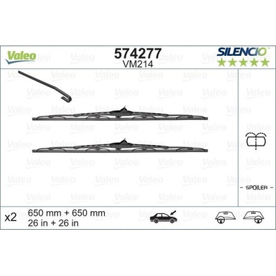 Valeo Silencio 650+650 mm VM214