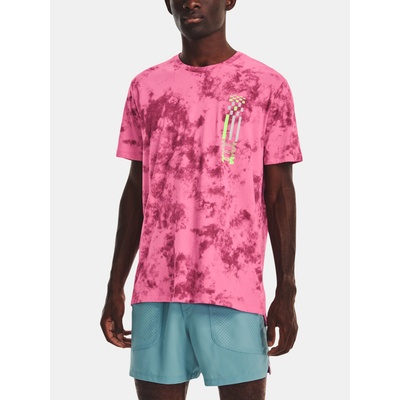 Under Armour Мъжка тениска Under Armour UA RUN ANYWHERE SS TEE Under Armour | Rozov | МЪЖЕ | XL