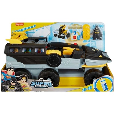 Mattel Imaginext: DC Super Friends Transformační Bat tank, HVY04