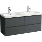 Laufen Lani - Шкаф за мивка, 118x45x52 cm, 4 чекмеджета, сив H4035741122661 (H4035741122661)