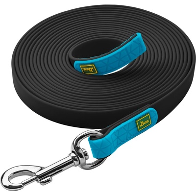 HUNTER Повод за куче Hunter Convenience Retrieval Leash Dog leash - Schwarz - размер 2 cm / 12 m (057-0426-0212)