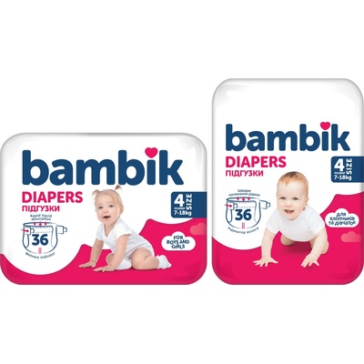 Bambik 4 36 ks