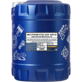 MANNOL Масло за трактори, багери MANNOL Multifarm STOU 10W30, 10л