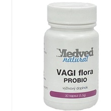 Medved Vagi flora PROBIO 30 kapsúl