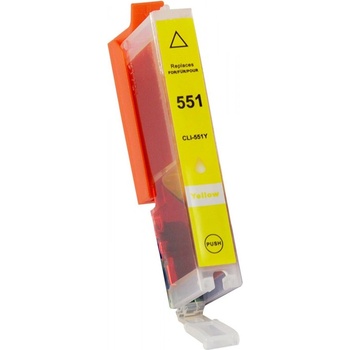 Compatible Canon CLI-551XL жълт (yellow) съвместими касети (CLI551Y)