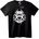 NOONEBRAND Тениска с глава на чудовище - 2XL, Black