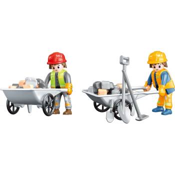 Wiky dělník s kolečkem stavebnice 8,5 cm