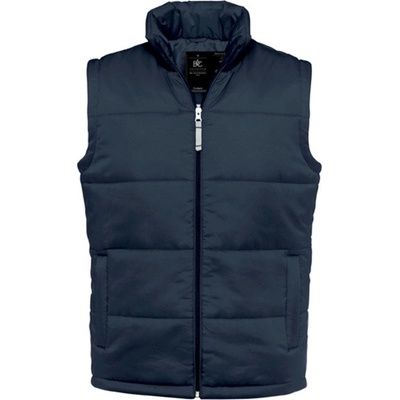 B&C Bodywarmer Pánska prešívaná vesta JM930 Navy