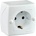 MONO КОНТАКТ ОТКРИТ МОНТАЖ mono octans БЯЛ СИВ (mn-104-010107-117)