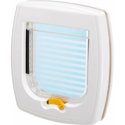 Ferplast plastová průchozí dvířka Swing 1 Super Basic White