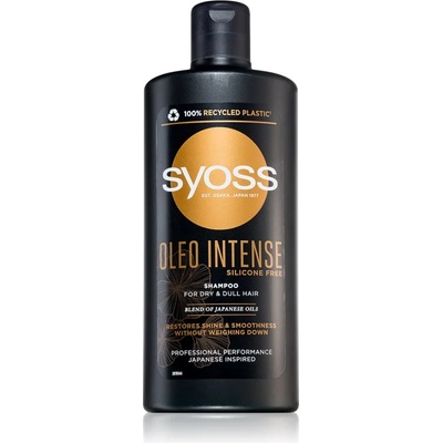 Syoss Intense Oleo шампоан за блясък и мекота на косата 440ml