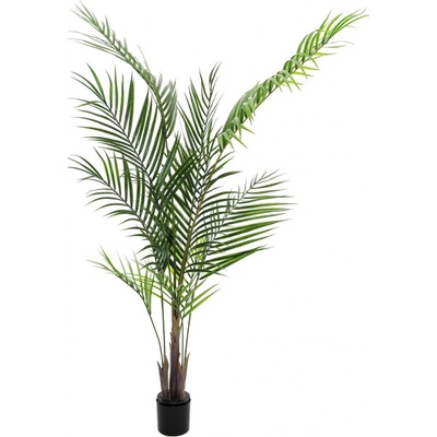 Umělá palma Areca s velkými listy, 165cm