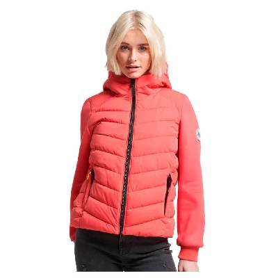 Яке Superdry Storm Hybrid padded jacket - Pink (Active Pink)