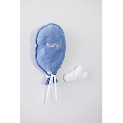 Tulimese Dekorační nástěnný balónek tmavě zelený VÝBĚR VARIANTY: BALÓNEK BEZ VÝŠIVKY