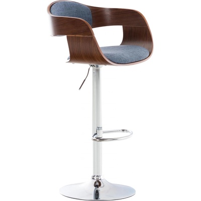 Design-Shop King Modrá / dřevo ořech