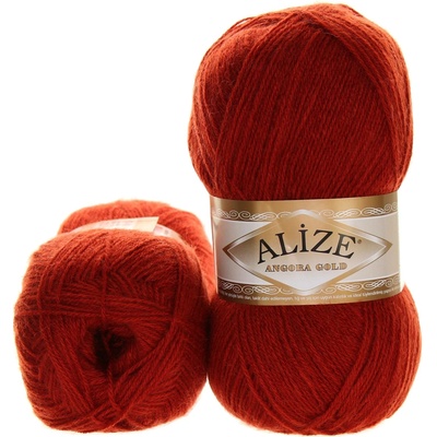 Alize Angora Gold 36 rezavá