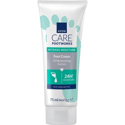 Avon Foot Works intenzivní hydratační krém na nohy 75 ml