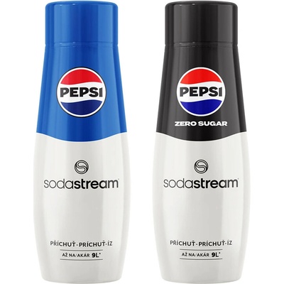 Sodastream Pepsi + Pepsi Zero 2 x 440 ml
