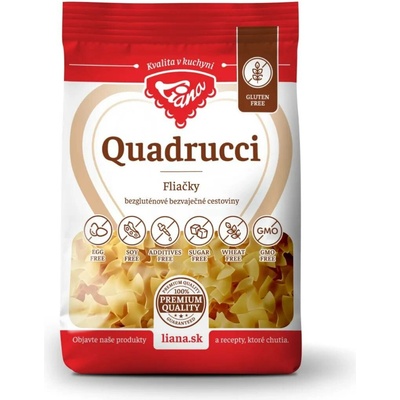 Liana Quadrucci flíčky bezlepkové těstoviny 200 g