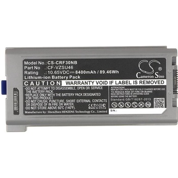 Image 1 of Cameron Sino Батерия за лаптоп Panasonic Toughbook CF-30, CF-31, CF-53 CF-VZSU46 10, 65V 8400mAh CAMERON SINO (CS-CRF30NB)