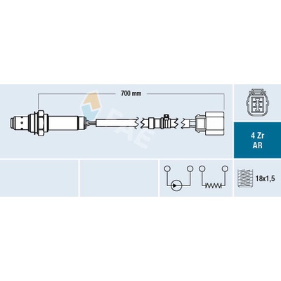 Lambda sonda FAE 75609