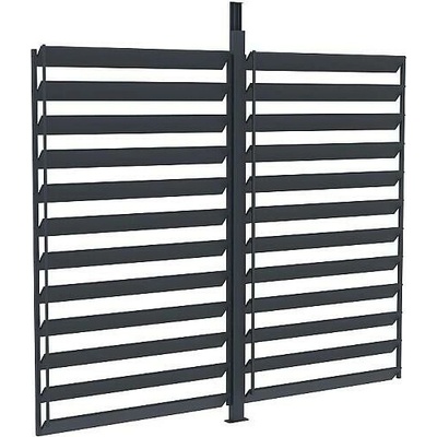 Boční lamelová zástěna 3,0 m k pergole LANITPLAST BIOCLIMATIC BASIC LG4294 – Zbozi.Blesk.cz