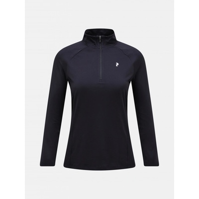 Peak Performance W Half Zip Baselayer čierna