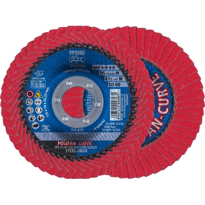 Pferd Brúsny lamelový kotúč 115 x 22,2 mm 60 4007220827444