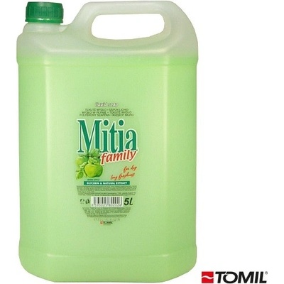 Mitia Family Green Apple tekuté mýdlo 5 l – Zboží Dáma