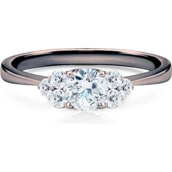 Image 1 of SAVICKI Годежен пръстен Fairytale: черно злато, диаманти