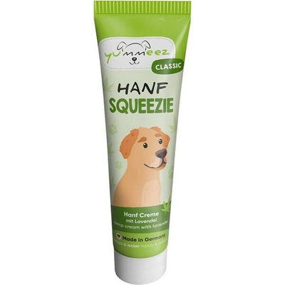 Yummeez Squeezie Hanf pasta pre psy s konopím 100 g