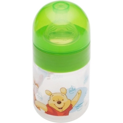 Keeeper širokohrdlá láhev Medvídek Pú růžová 125 ml