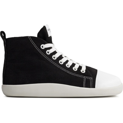 Ahinsa shoes pánské tenisky Comfort Street Ankle konopné černé