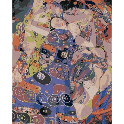 Zuty Malování podle čísel VIRGIN Gustav Klimt