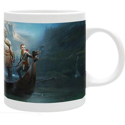 ABYstyle Чаша ABYSTYLE GOD OF WAR, Key Art, Порцелан, Многоцветна (ABYSTYLE-MG2733)