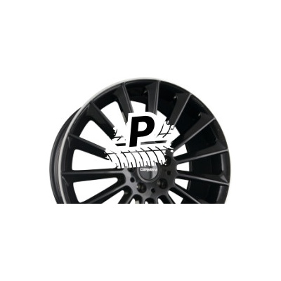 CARMANI 17 8x19 5x114,3 ET40 black lip polished
