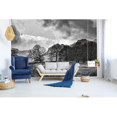 DIMEX ART Самозалепваща се флизелинова фототапета монохромна провинция 375 x 250 см