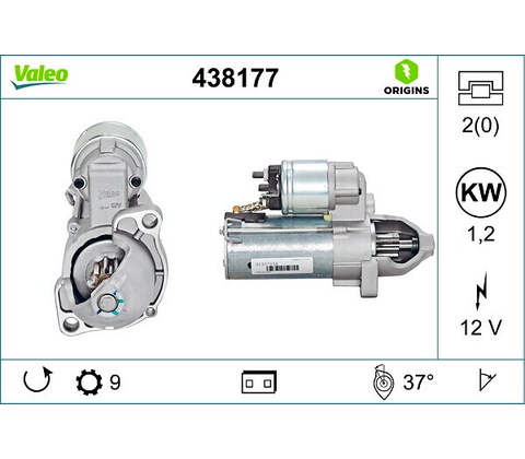 Startér VALEO 438177