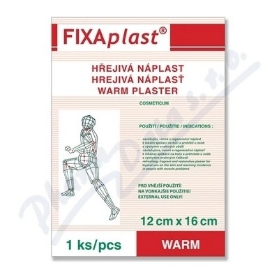 Fixaplast WARM Hřejivá náplast 12x16cm Capsicum