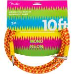 Fender MonoNeon Instrument Cable A/S 3m