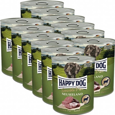 Happy Dog Lamm Pur Neuseeland jahňacie 12 x 800 g