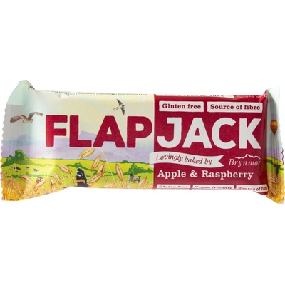 Wholebake Flapjack ovesný malina-jablečná šťáva bezlepkový 80 g