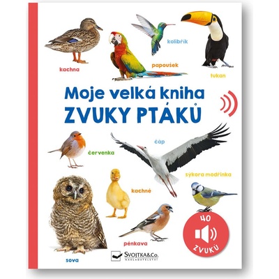 Moje velká kniha Zvuky ptáků