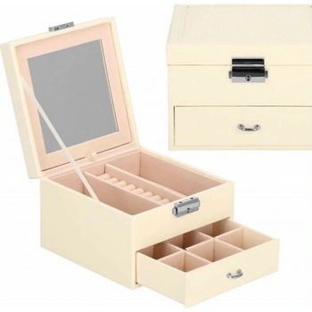 Springos šperkovnica ALIVE krémová