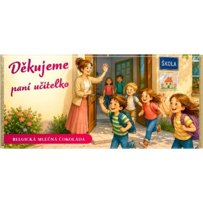 Choco Pola Děkujeme paní učitelko škola mléčná 100 g